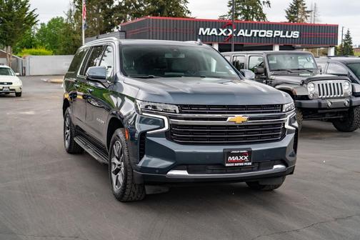 Shadow Gray Metallic 2021 Chevrolet Suburban LT