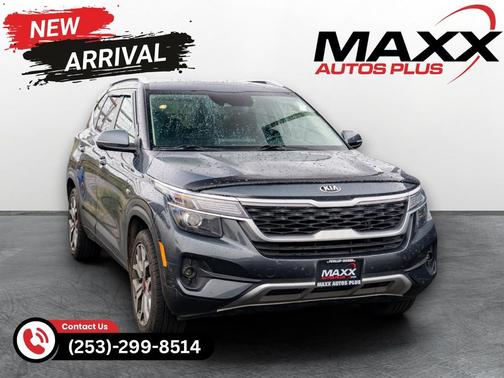 Gravity Gray 2021 Kia Seltos S Turbo