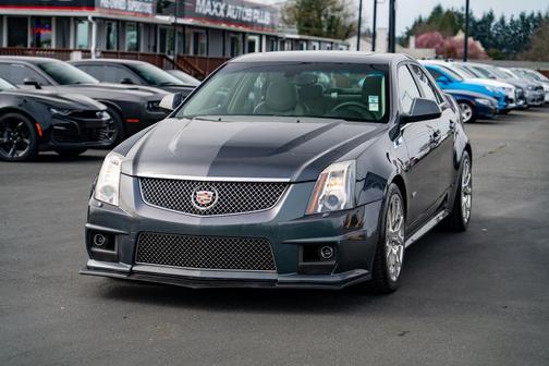Thunder Gray ChromaFlair 2013 Cadillac CTS-V Base