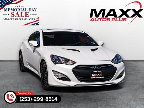 Casablanca White Pearl 2016 Hyundai Genesis Coupe 3.8 Ultimate