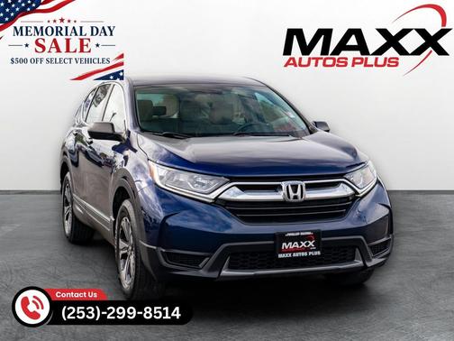 Obsidian Blue Pearl 2018 Honda CR-V LX