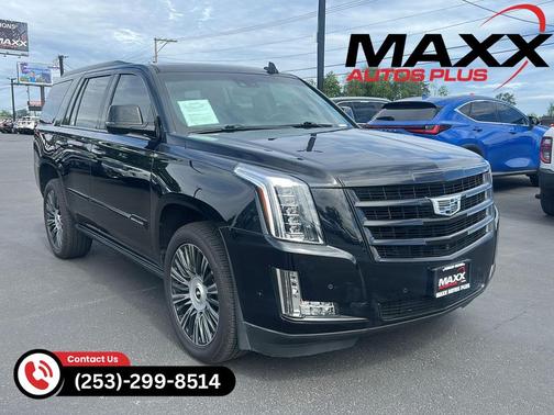 Shadow Metallic 2019 Cadillac Escalade Platinum