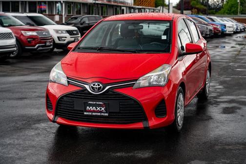 Absolutely Red 2015 Toyota Yaris L
