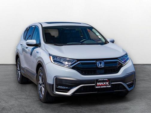 Gray 2022 Honda CR-V Hybrid EX-L