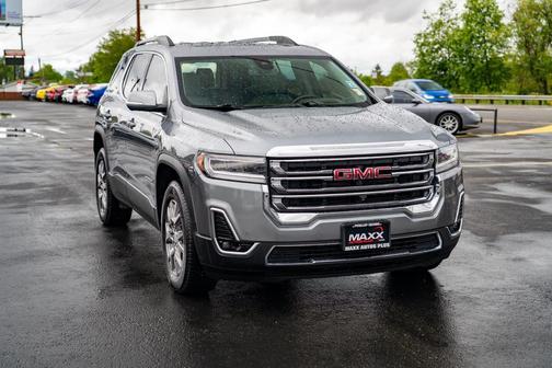 Satin Steel Metallic 2021 GMC Acadia FWD SLT
