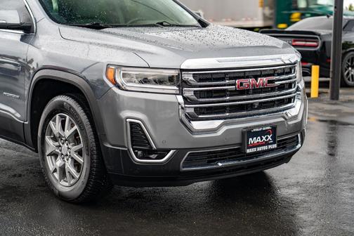 Satin Steel Metallic 2021 GMC Acadia FWD SLT