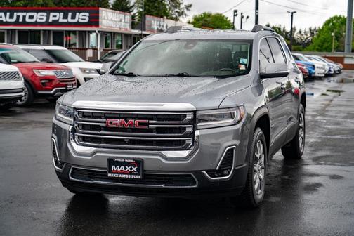 Satin Steel Metallic 2021 GMC Acadia FWD SLT