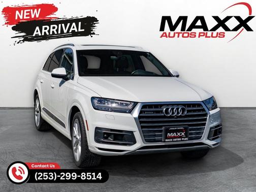 Carrara White 2017 Audi Q7 3.0T Prestige