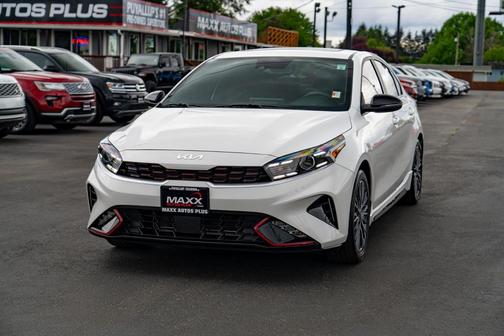 Snow White Pearl 2023 Kia Forte GT-Line