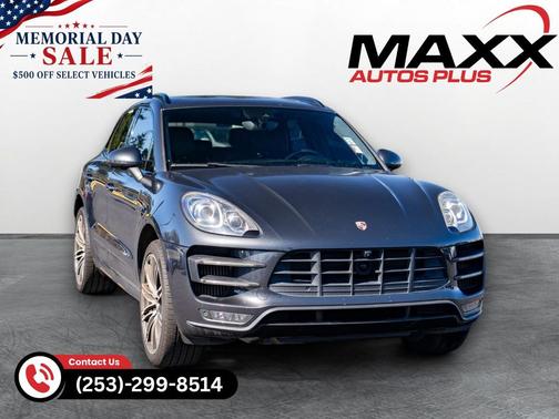 Volcano Grey Metallic 2018 Porsche Macan Macan Turbo