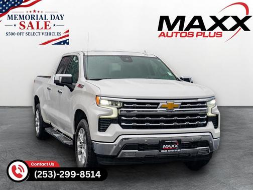 Iridescent Pearl Tricoat 2022 Chevrolet Silverado 1500 LTZ