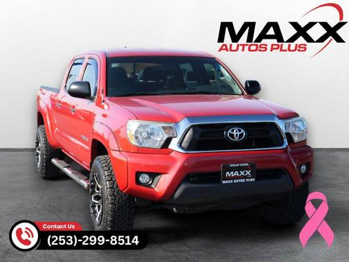 Barcelona Red Metallic 2015 Toyota Tacoma PreRunner