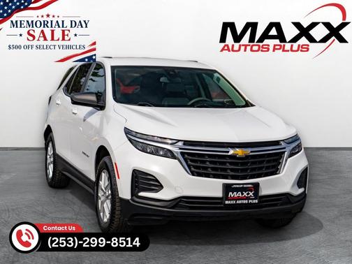 Summit White 2022 Chevrolet Equinox LS