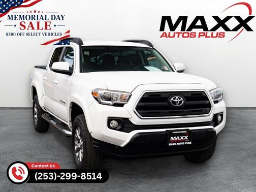 Super White 2017 Toyota Tacoma SR5