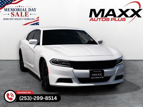 White Knuckle Clearcoat 2019 Dodge Charger SXT