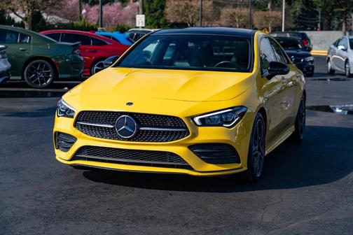 Sun Yellow 2021 Mercedes-Benz CLA 250 4MATIC
