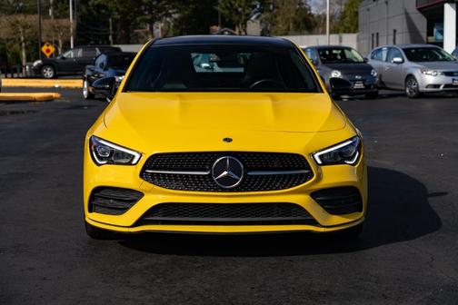Sun Yellow 2021 Mercedes-Benz CLA 250 4MATIC