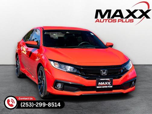 Rallye Red 2020 Honda Civic Sport