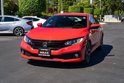 Rallye Red 2020 Honda Civic Sport