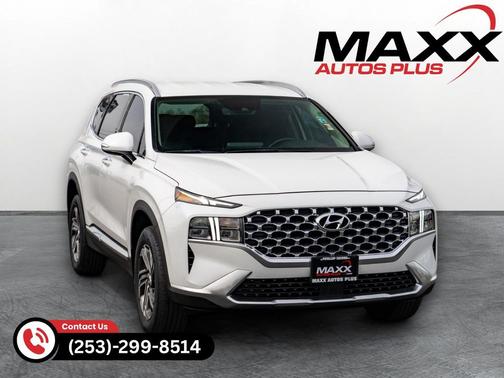 Quartz White 2022 Hyundai SANTA FE SEL 2.4