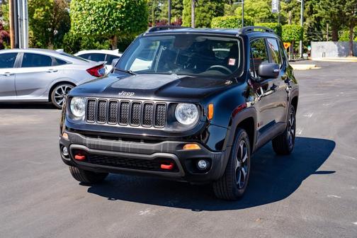 Black Clearcoat 2020 Jeep Renegade Trailhawk