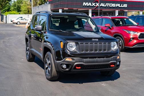 Black Clearcoat 2020 Jeep Renegade Trailhawk