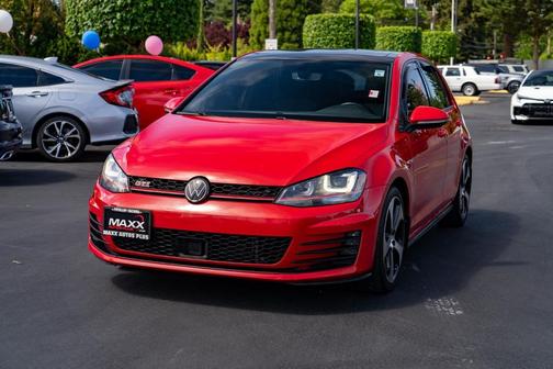 Tornado Red 2017 Volkswagen Golf GTI 2.0T Autobahn 4-Door