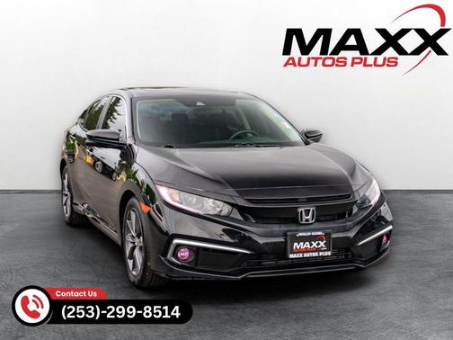 Crystal Black Pearl 2020 Honda Civic EX