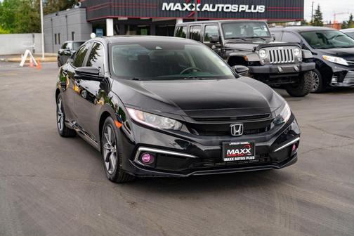 Crystal Black Pearl 2020 Honda Civic EX