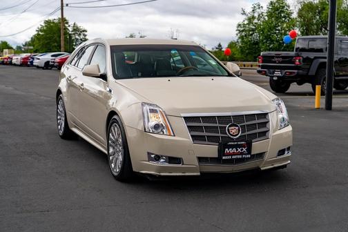 Beige Vanilla Latte Metallic 2011 Cadillac CTS Performance