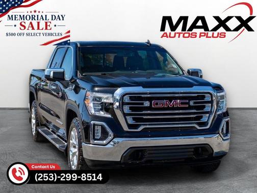 Onyx Black 2019 GMC Sierra 1500 SLT