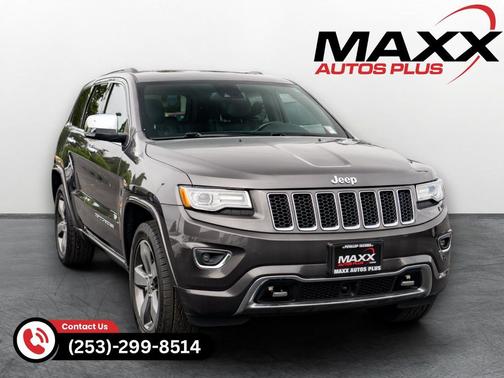 Granite Crystal Metallic Clearcoat 2015 Jeep Grand Cherokee Overland