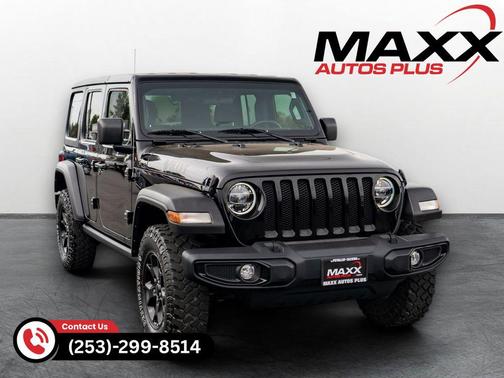 Black Clearcoat 2022 Jeep Wrangler Willys