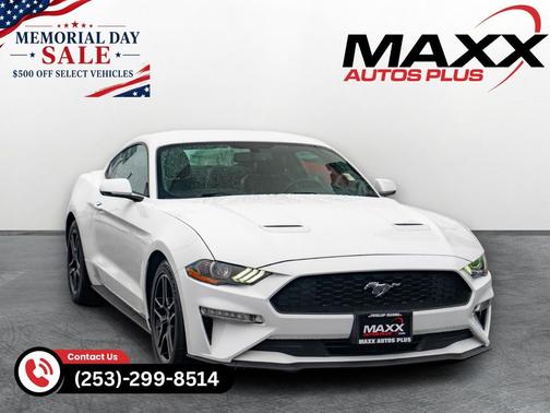 Oxford White 2018 Ford Mustang EcoBoost Premium
