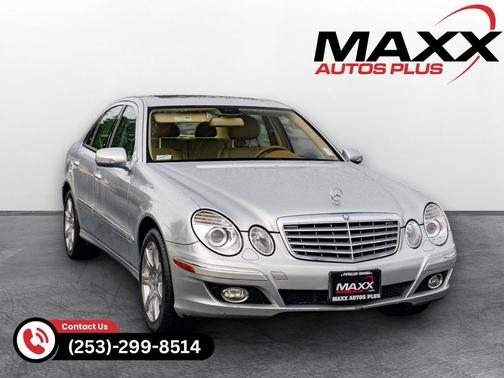 Pewter Metallic 2008 Mercedes-Benz E-Class 4MATIC