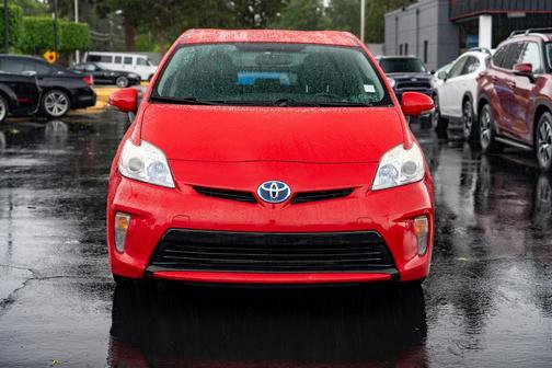 Absolutely Red 2015 Toyota Prius Persona Series Special Edition