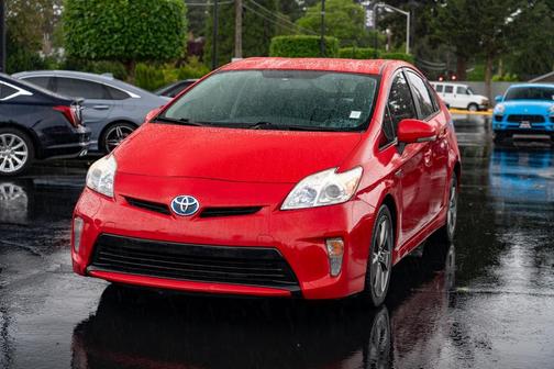Absolutely Red 2015 Toyota Prius Persona Series Special Edition