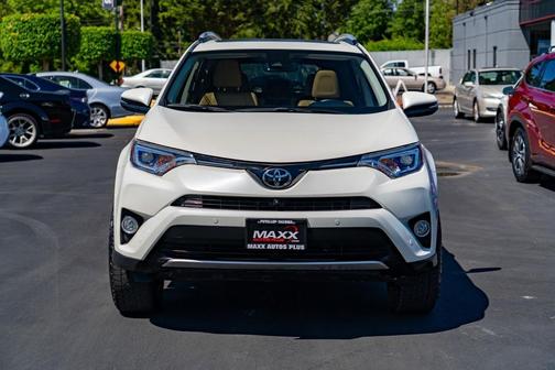White Blizzard Pearl 2016 Toyota RAV4 Limited