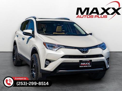 White Blizzard Pearl 2016 Toyota RAV4 Limited
