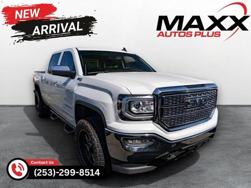 Summit White 2017 GMC Sierra 1500 SLT