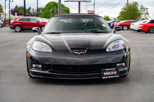 Black 2010 Chevrolet Corvette Grand Sport