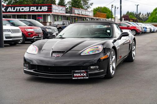 Black 2010 Chevrolet Corvette Grand Sport