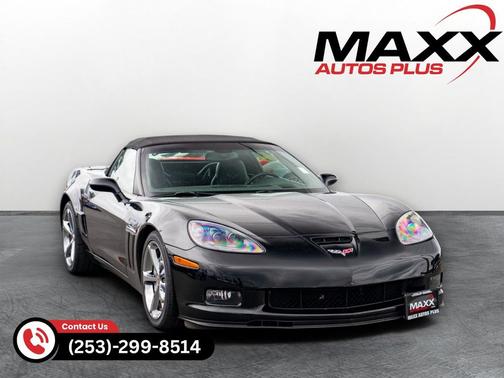 Black 2010 Chevrolet Corvette Grand Sport