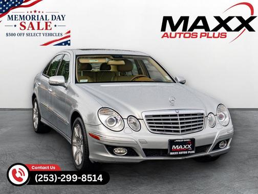 Pewter Metallic 2008 Mercedes-Benz E-Class 4MATIC