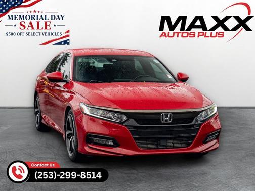 San Marino Red 2020 Honda Accord Sport 1.5T
