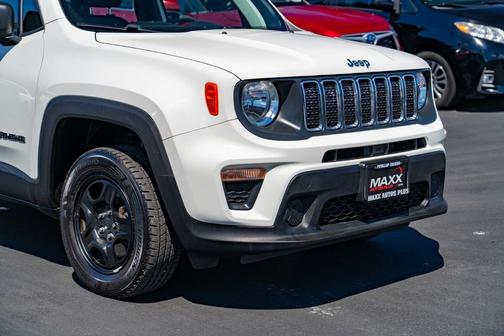 Alpine White Clearcoat 2019 Jeep Renegade Sport