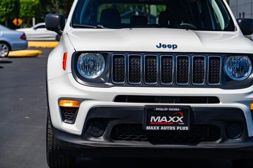 Alpine White Clearcoat 2019 Jeep Renegade Sport