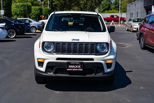 Alpine White Clearcoat 2019 Jeep Renegade Sport