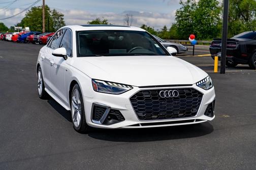 Ibis White 2023 Audi A4 45 S line Premium Plus