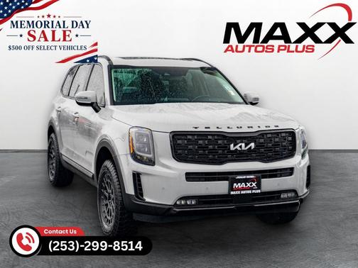 Wolf Gray 2022 Kia Telluride SX